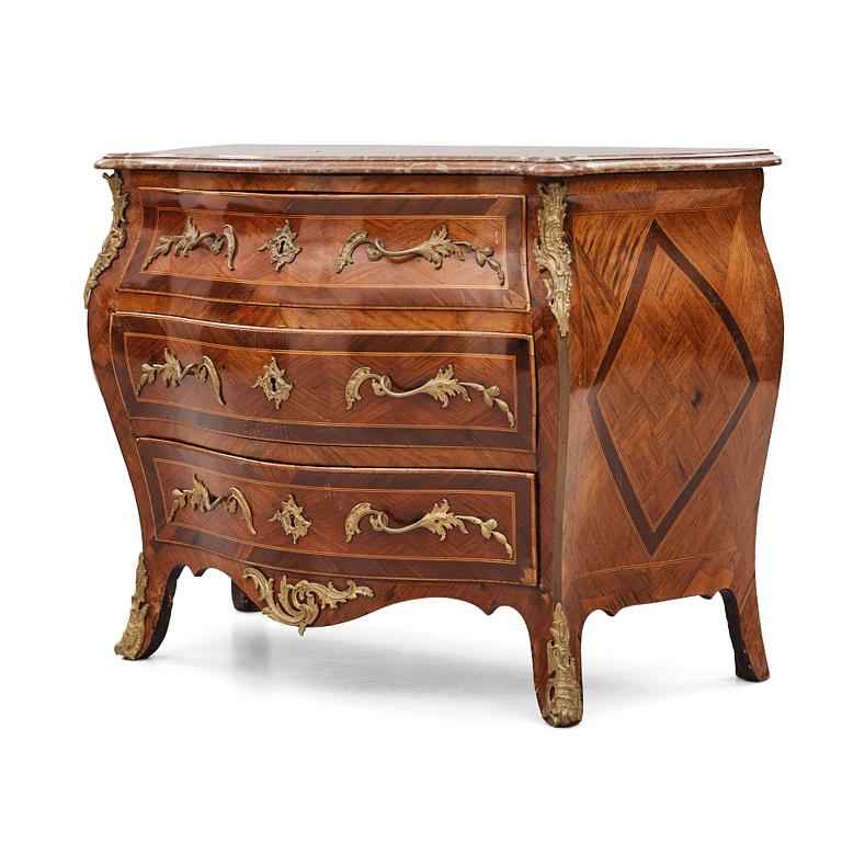 A Swedish Rococo commode.