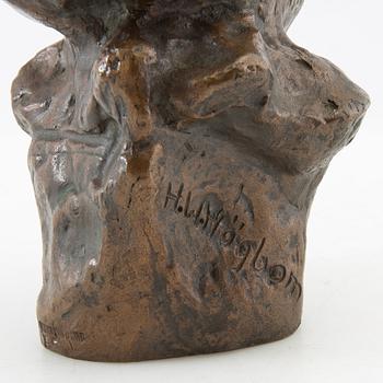 Helge Högbom, sculpture, "Pierrot".