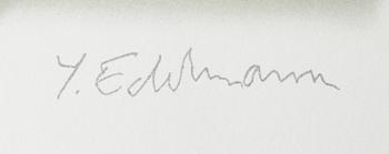 Yrjö Edelmann, "Stringed blue ocean".