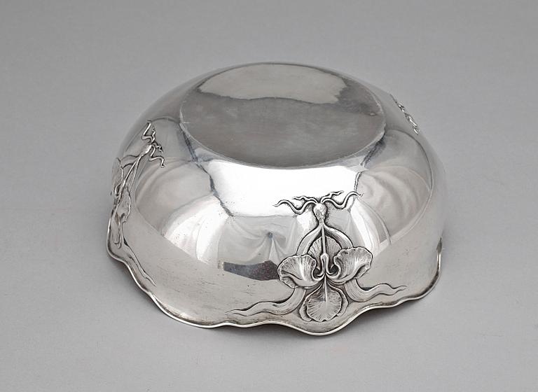 SKÅL, silver, Carlman, Stockholm 1903. Vikt 459g.