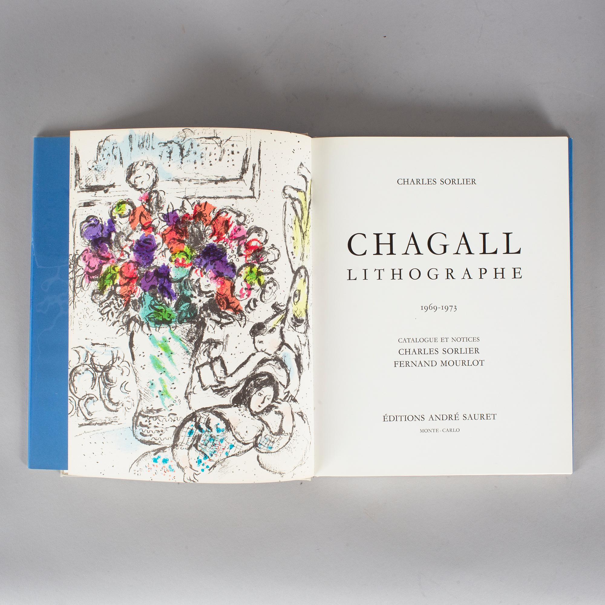 Three  volumes, "Chagall Lithographe, "IV, V, VI", 1969-1985.