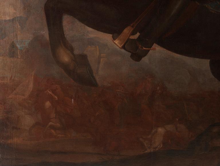 David von Krafft Circle of, "Karl XII till häst".