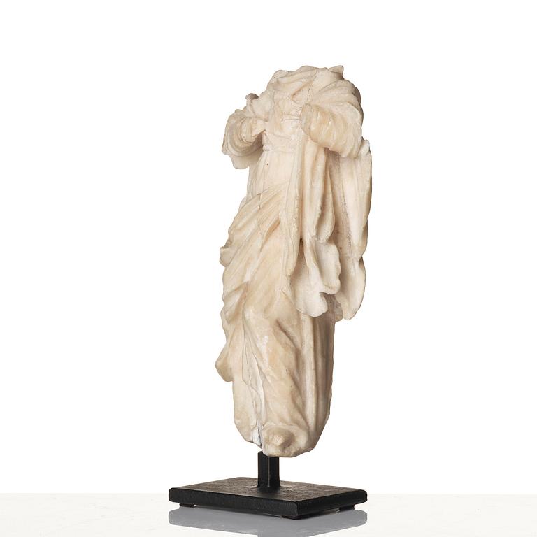 A Grand tour alabaster souvenir presumably 17th century.