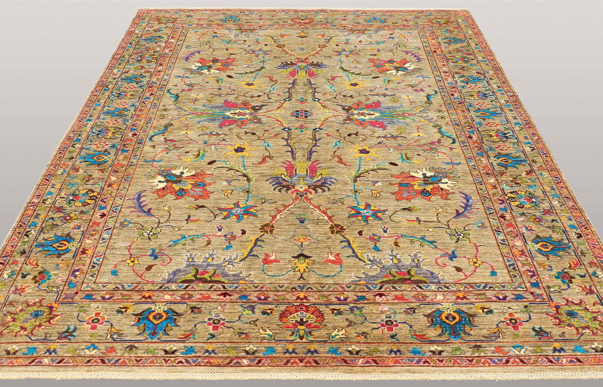 A carpet, Ziegler design, ca 304 x 214 cm.
