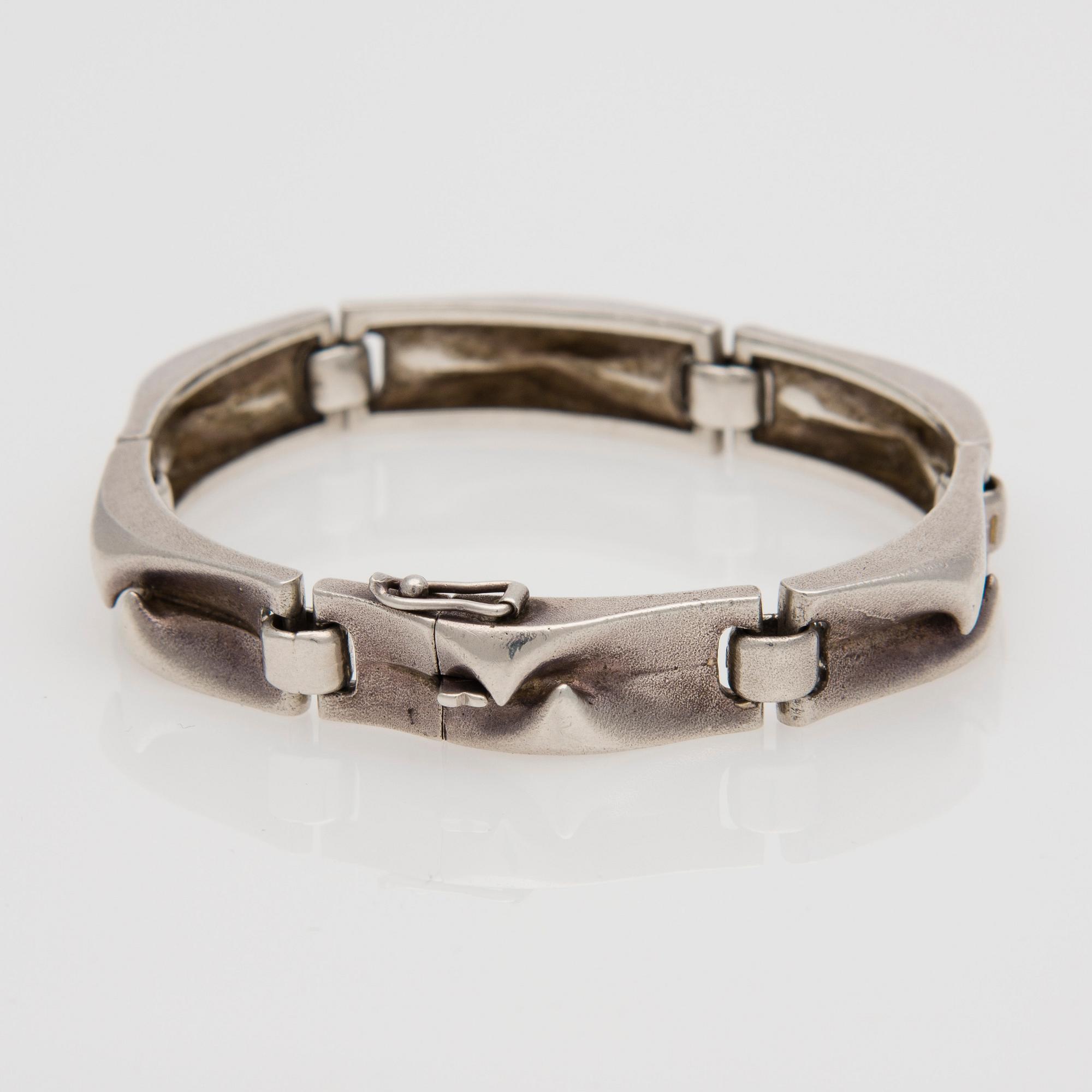 ARMBAND, Björn Weckström Lapponia 1978, silver.