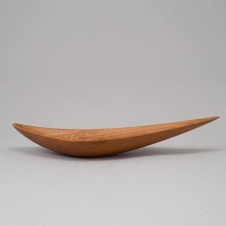 a Johnny Mattsson wooden bowl, signed.