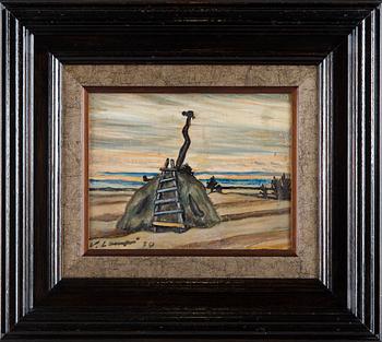 Vilho Lampi, Heinäsuova Limingan pellolta,