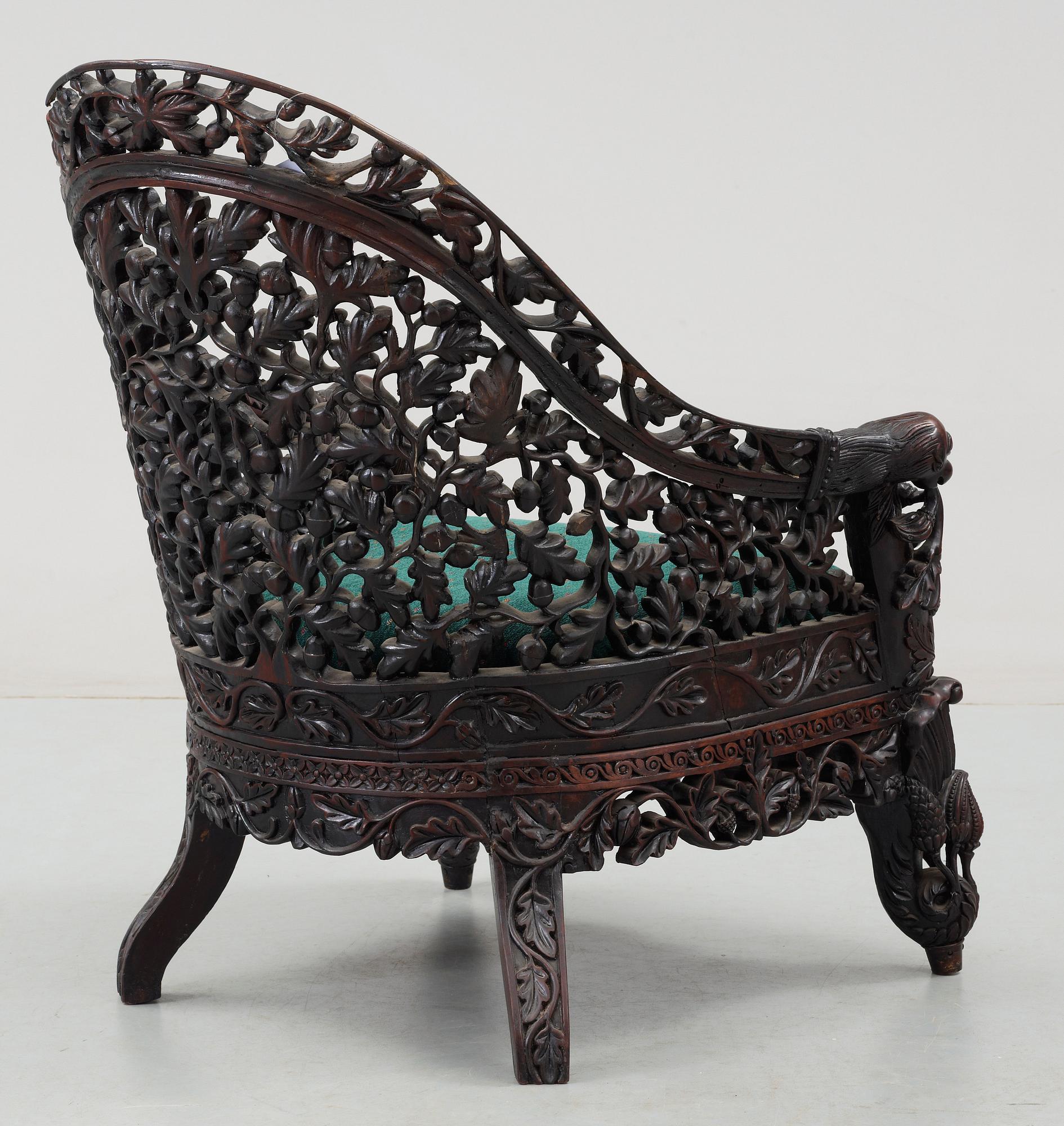 KARMSTOL, Kina, 1900-tal.