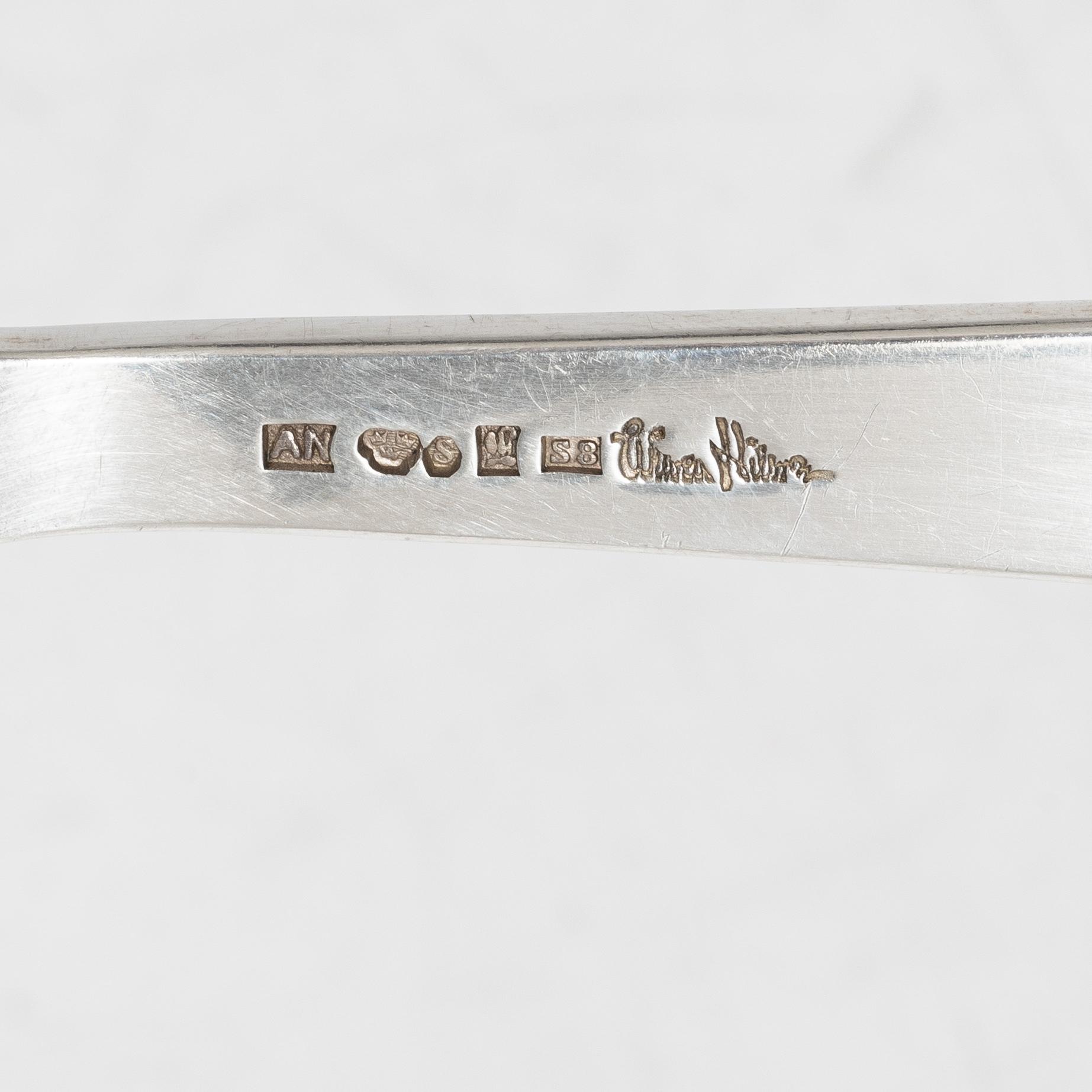 Wiwen Nilsson, Cake server, silver, Anders Nilsson, Lund 1944.