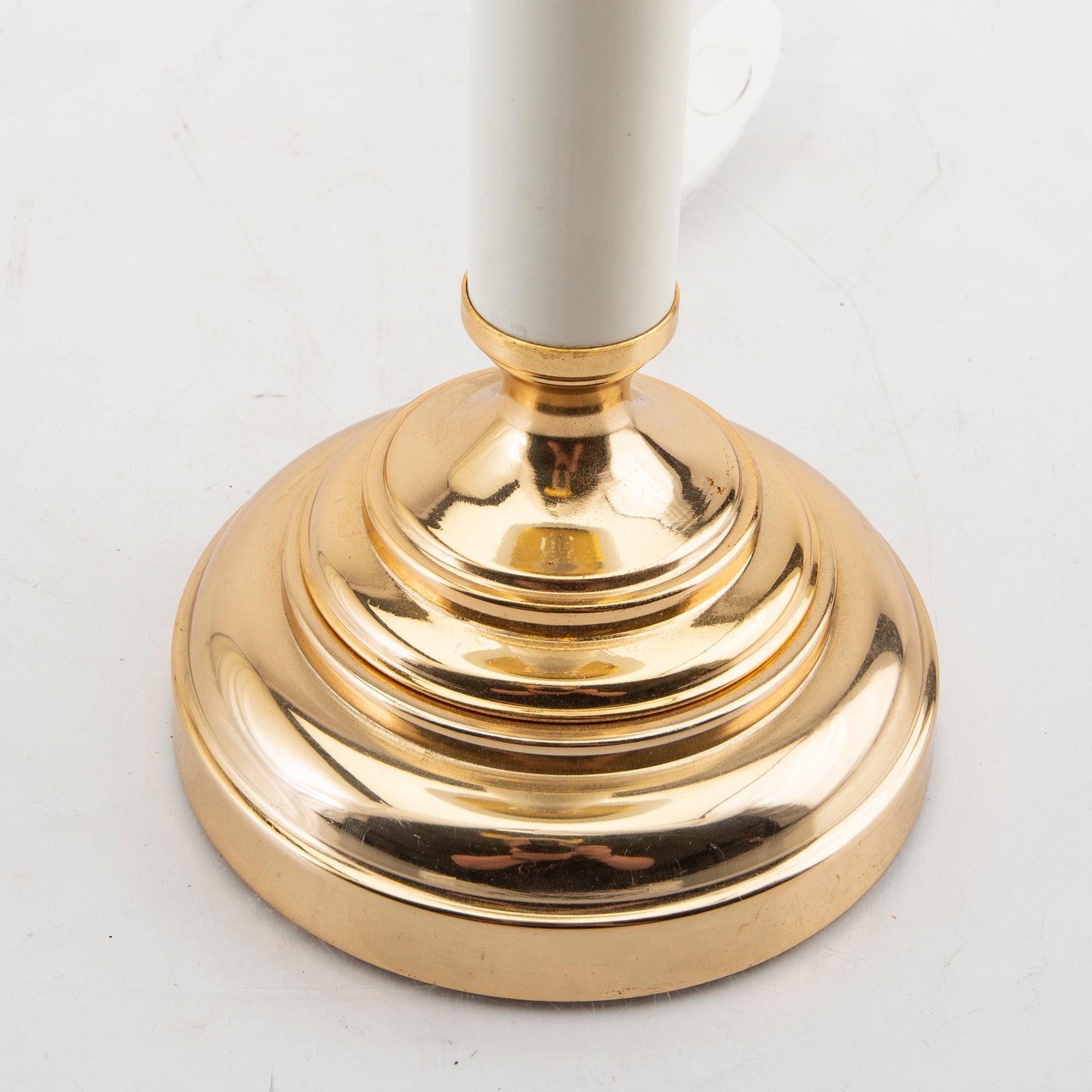 A table lamp later part of the 20th century.