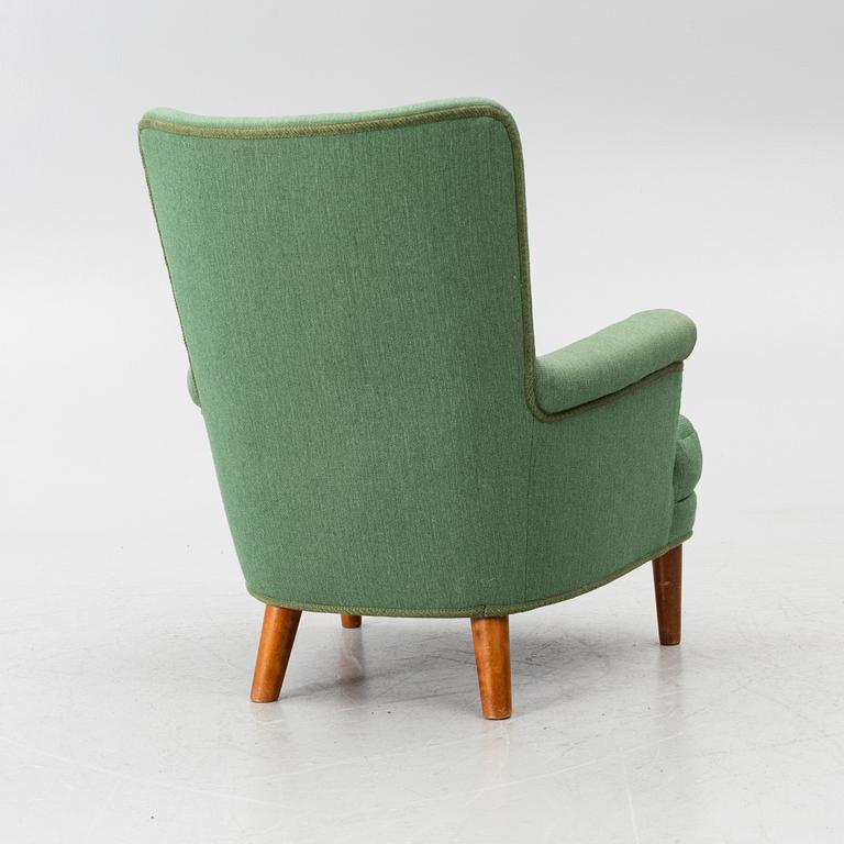 Carl Malmsten, armchair, 'Wergeland', second half of the 20th century.