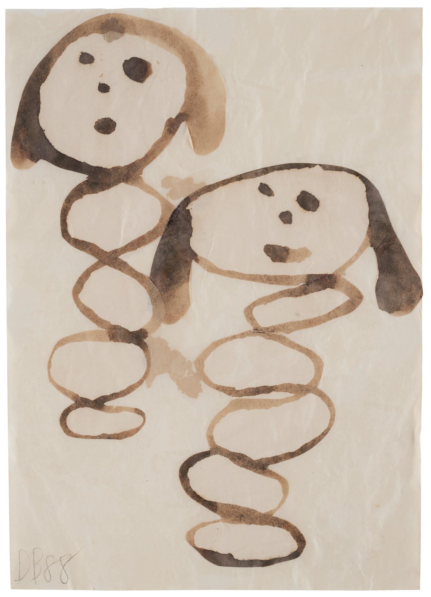 Donald Baechler, Untitled.