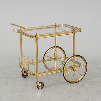 A second half of the 20th Century drink trolley.