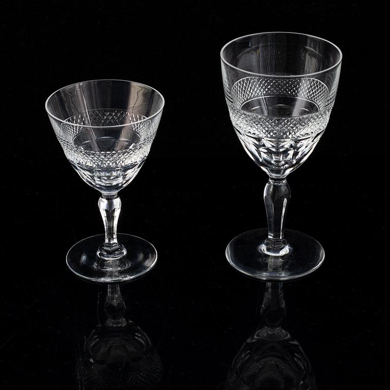 35 pieces Edward Hald, "Rio", Orrefors.