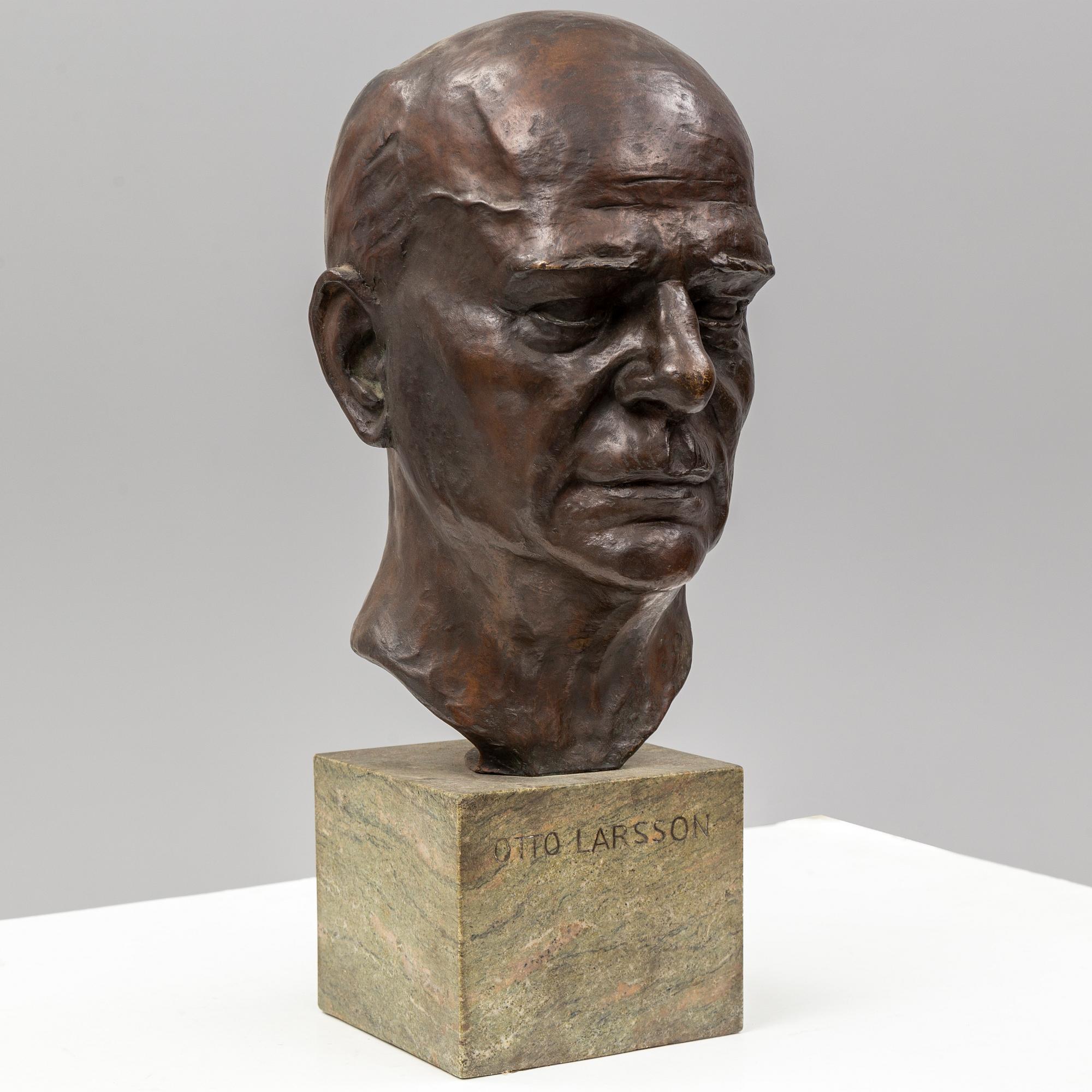 BÖRJE BÖRJESON, sculpture, bronze, signed.