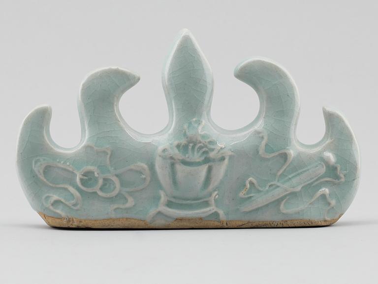 PENSELSTÄLL, porslin, Kina, 1800-/1900-tal.