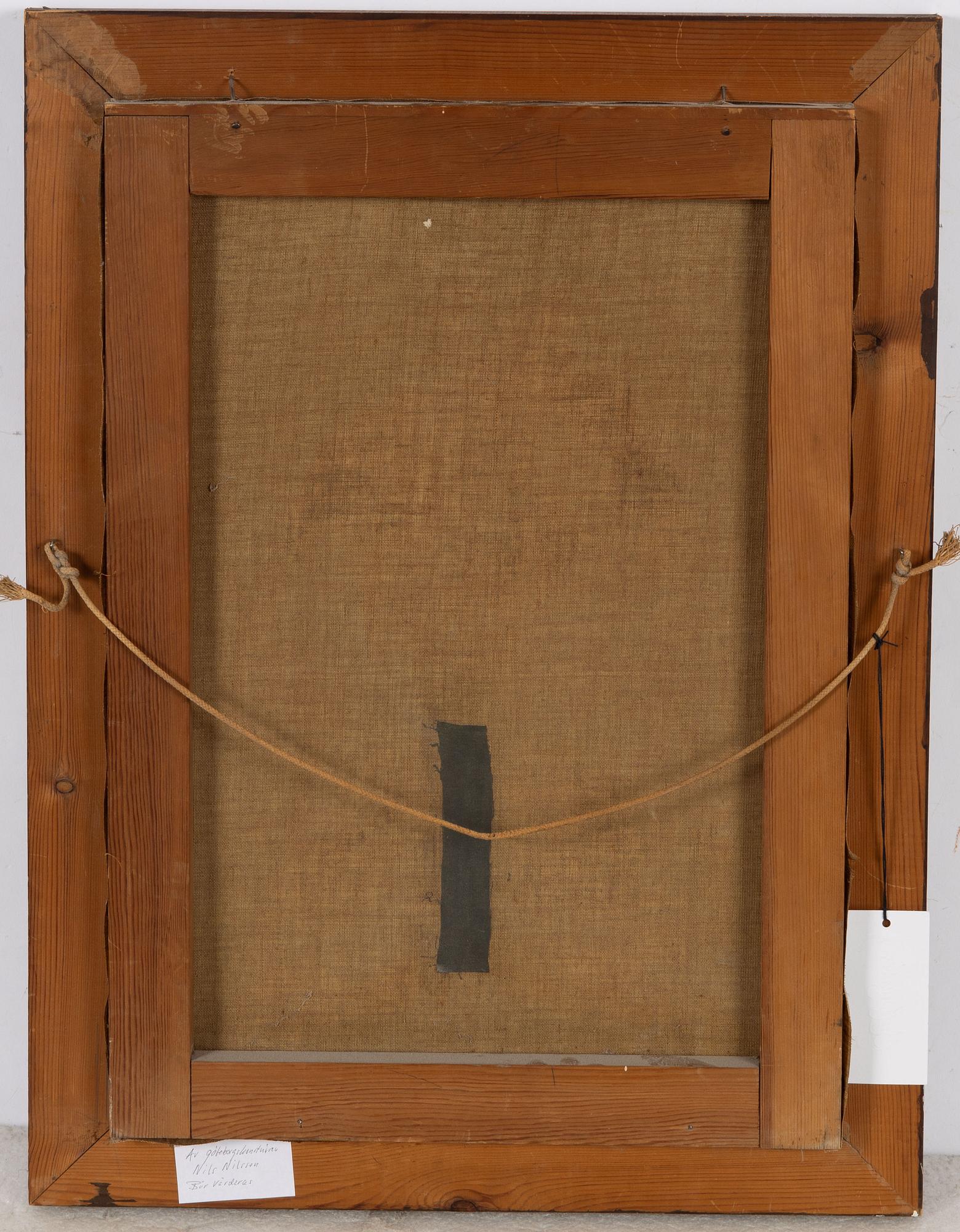 Nils Nilsson, Modellstudie.