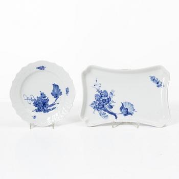 Royal Copenhagen, A 32-piece porcelain "Blue Flower" coffee service, Royal Copenhagen, Denmark.