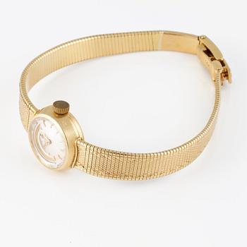 ARMBANDSUR, dam, 18 K, Omega. Total vikt 34 g.