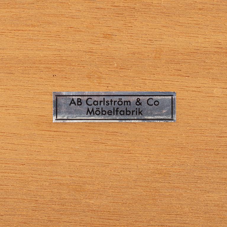 Sängbord ett par AB Carlström & Co möbelfabrik 1900-talets mitt.