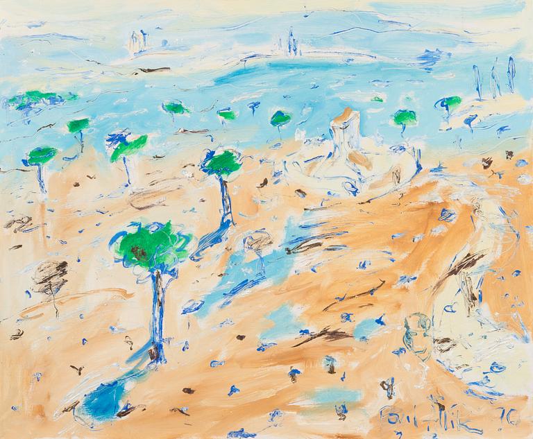 PAUL ALLIK, oil on canvas, signed and dated -90.
