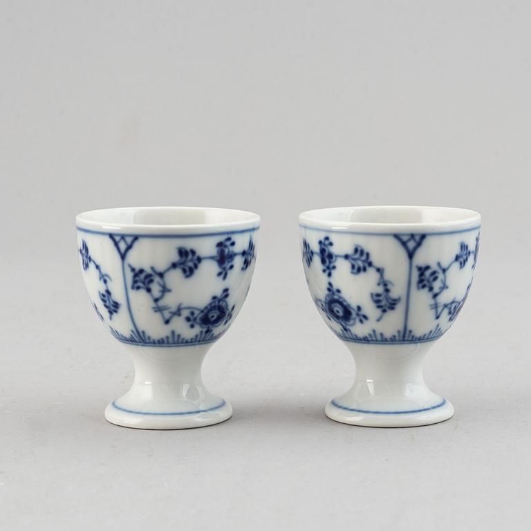 A mixed lot of Royal Copenhagen "Blue Fluted" porcelain 27 parts.