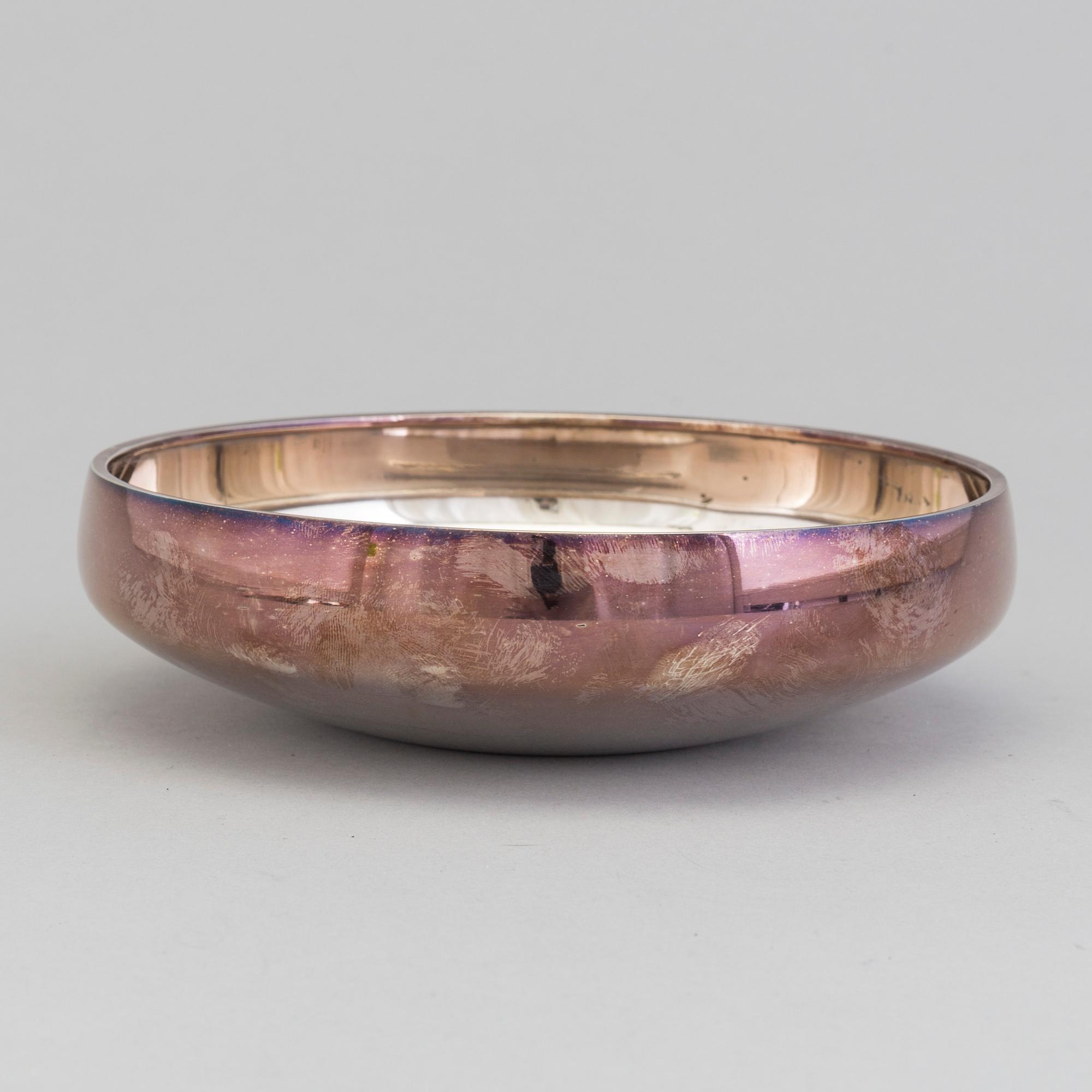 HENNING KOPPEL, A silver bowl from Georg Jensen, Denmark.