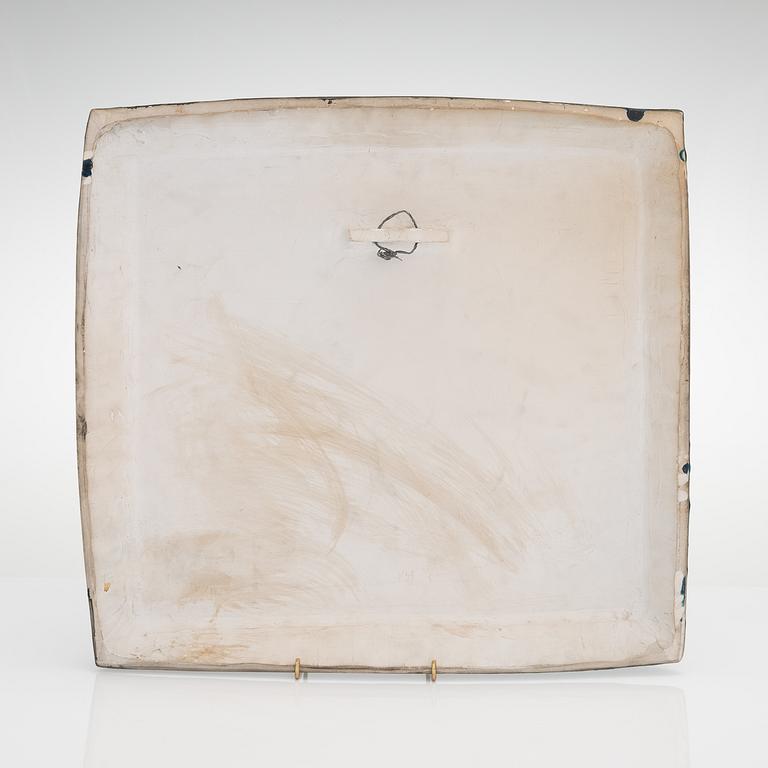 BIRGER KAIPIAINEN, a stoneware relief signed Kaipiainen.
