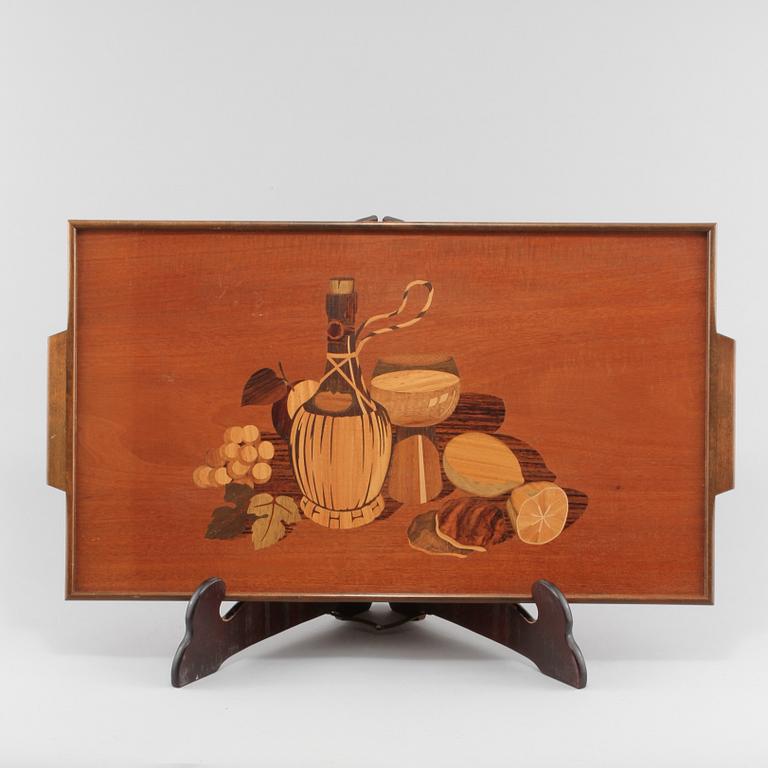 BRICKA, Mjölby intarsia, 1930/40-tal.