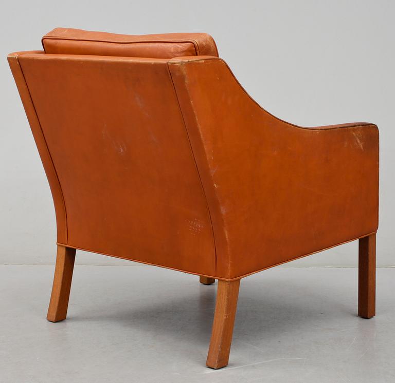 FÅTÖLJER, ett par, "2207", Börge Mogensen, Fredericia stolefabrik, Danmark, 1900-talets slut.