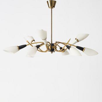 A ceiling lamp, Sweden, 1950's.