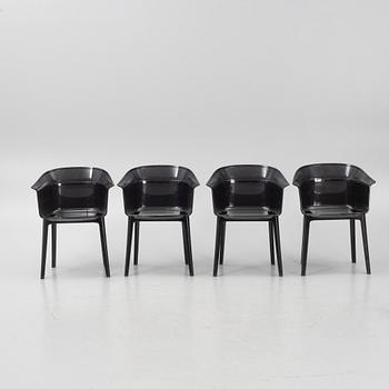 Ronan & Erwan Bouroullec, a set of four 'Papyrus' chairs, Kartell, Italy.