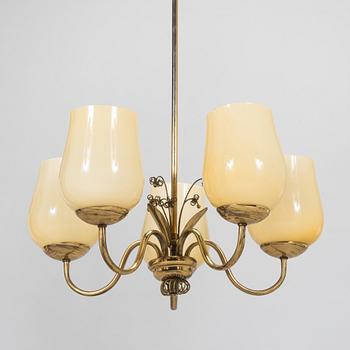 A mid-20th century ceiling light for V. Soini Ltd.