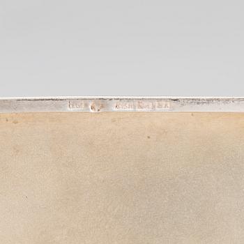 SAVUKERASIA, hopeaa, jossa 27. Jääkäripataljoonan risti. Suomalaiset tarkastusleimat, Helsinki 1928.