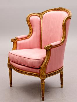 BERGERE, Louis XVI-stil, 1900-tal.