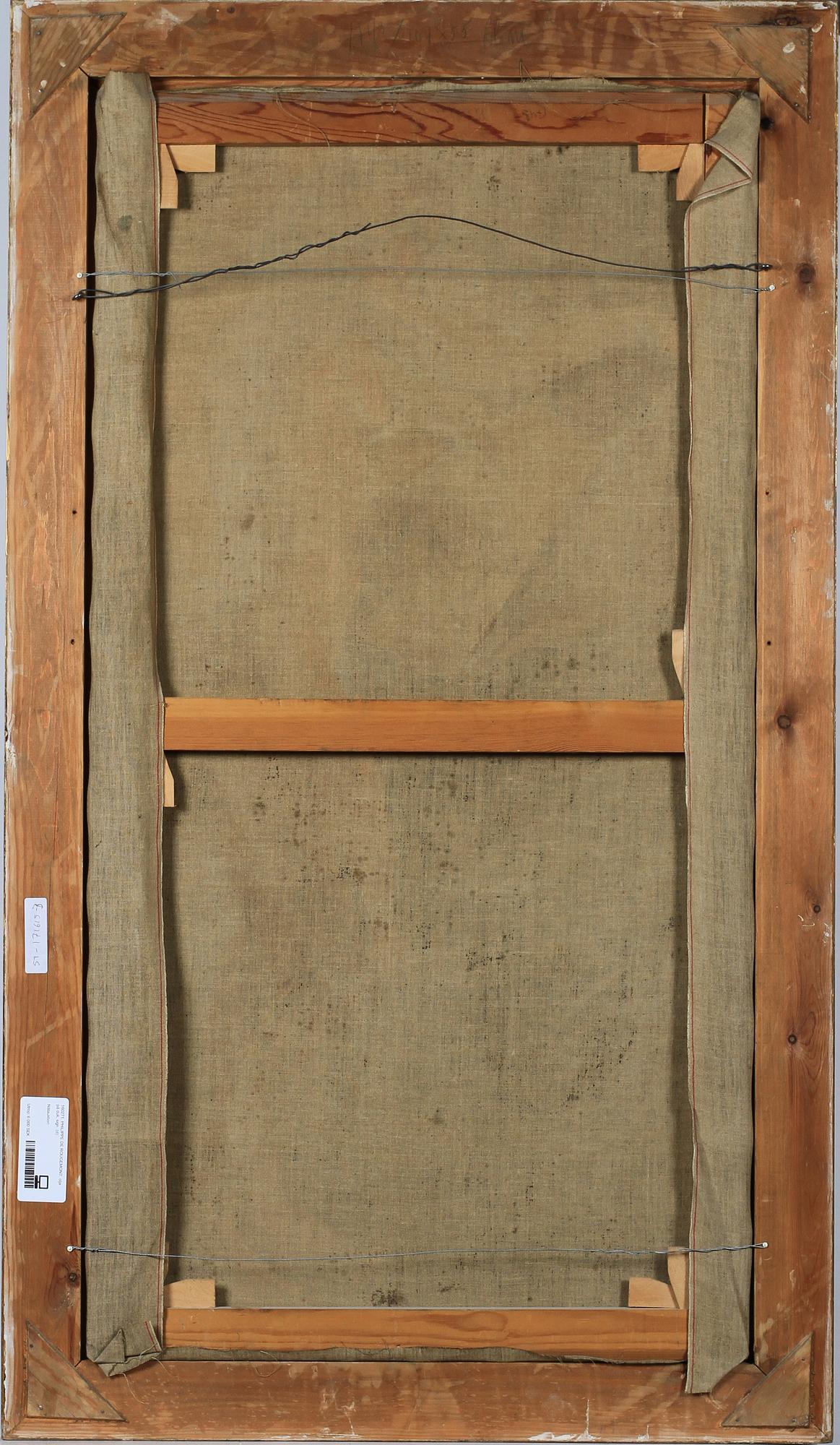 PHILIPPE DE ROUGEMONT, olja på duk, sign.