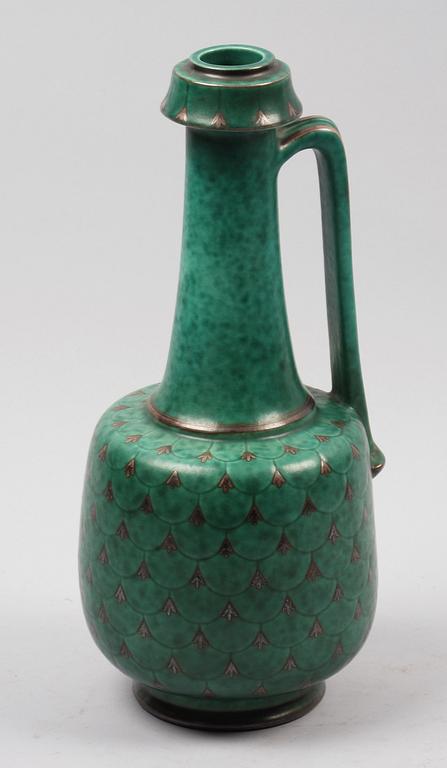 KANNA, stengods. "Argenta". Wilhelm Kåge, Gustavsberg.