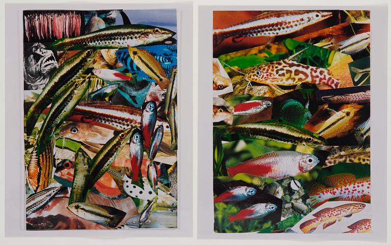 Isa Genzken, "Aquarium I" & "Aquarium II".