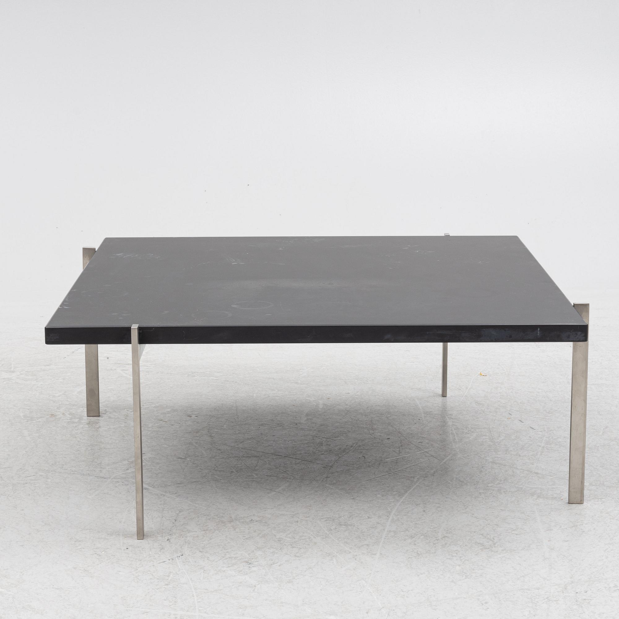 Poul Kjaerholm, coffee table, "PK 61", Fritz Hansen, Denmark, 2016.
