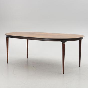 Svante Skogh, a 'Cortina' dining table and six chairs, Seffle Möbelfabrik, 1960's.
