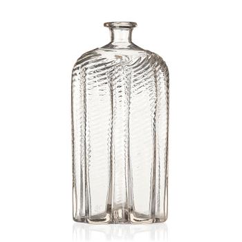 434. A  Swedish glass bottle, Skånska Glasbruket, 18th century.