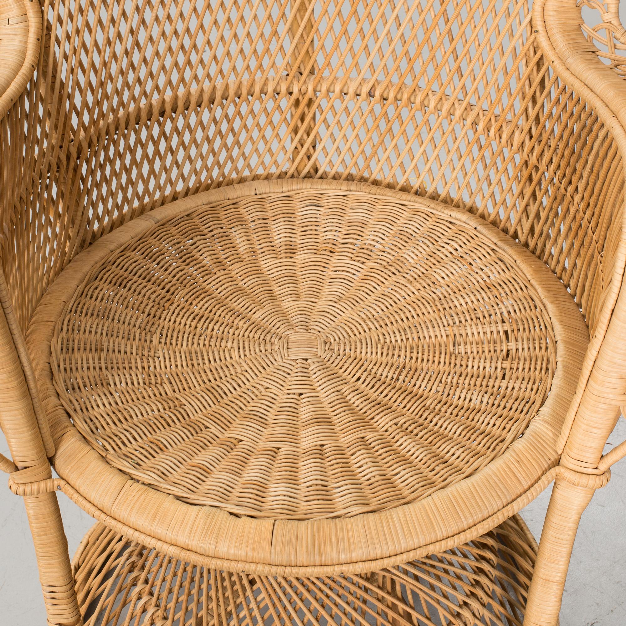 KORGFÅTÖLJ, 1900-tal.