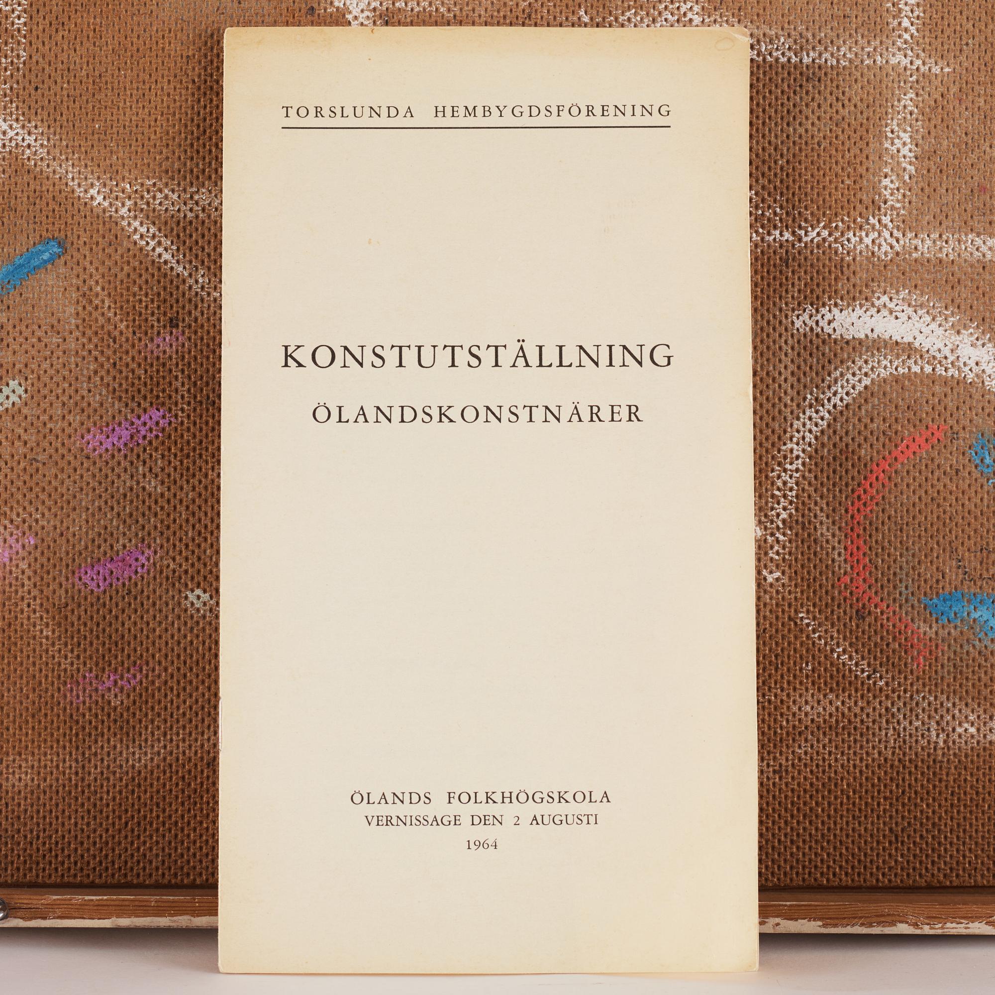 Britt Lundbohm-Reutersvärd, "I blåstens ficka".