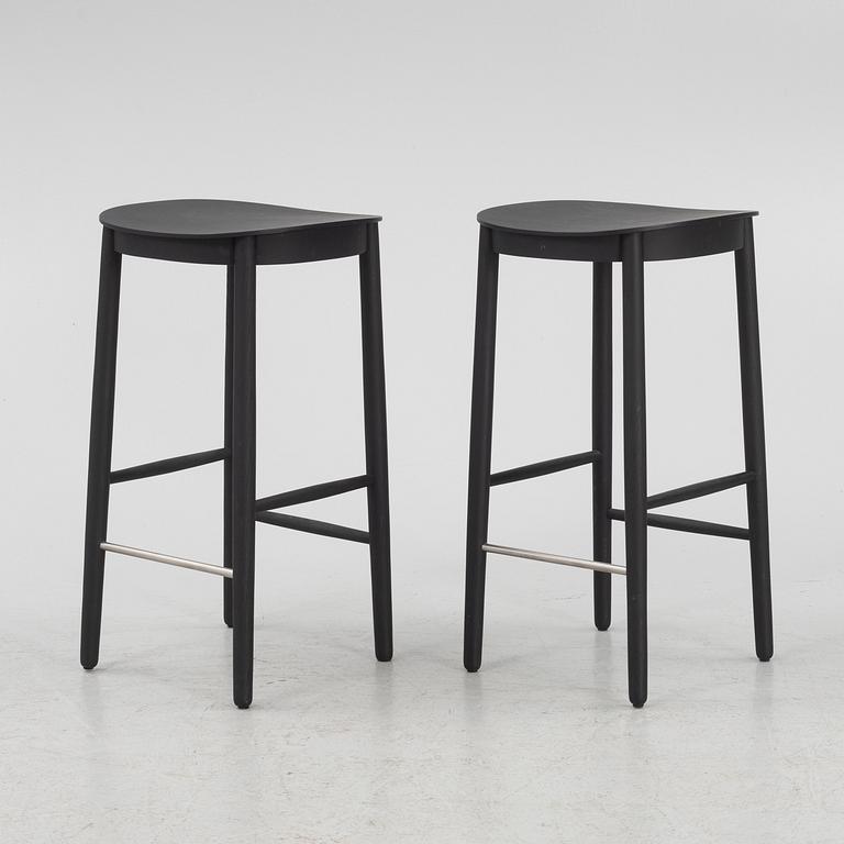 Note Design Studio, a pair of 'Figurine' stools, Fogia.