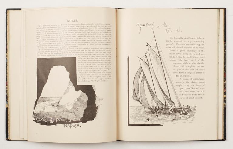 BOK, "By Semi-Tropic Seas, Santa Barbara and Surroundings" av E. McD Johnstone, troligen 1888.