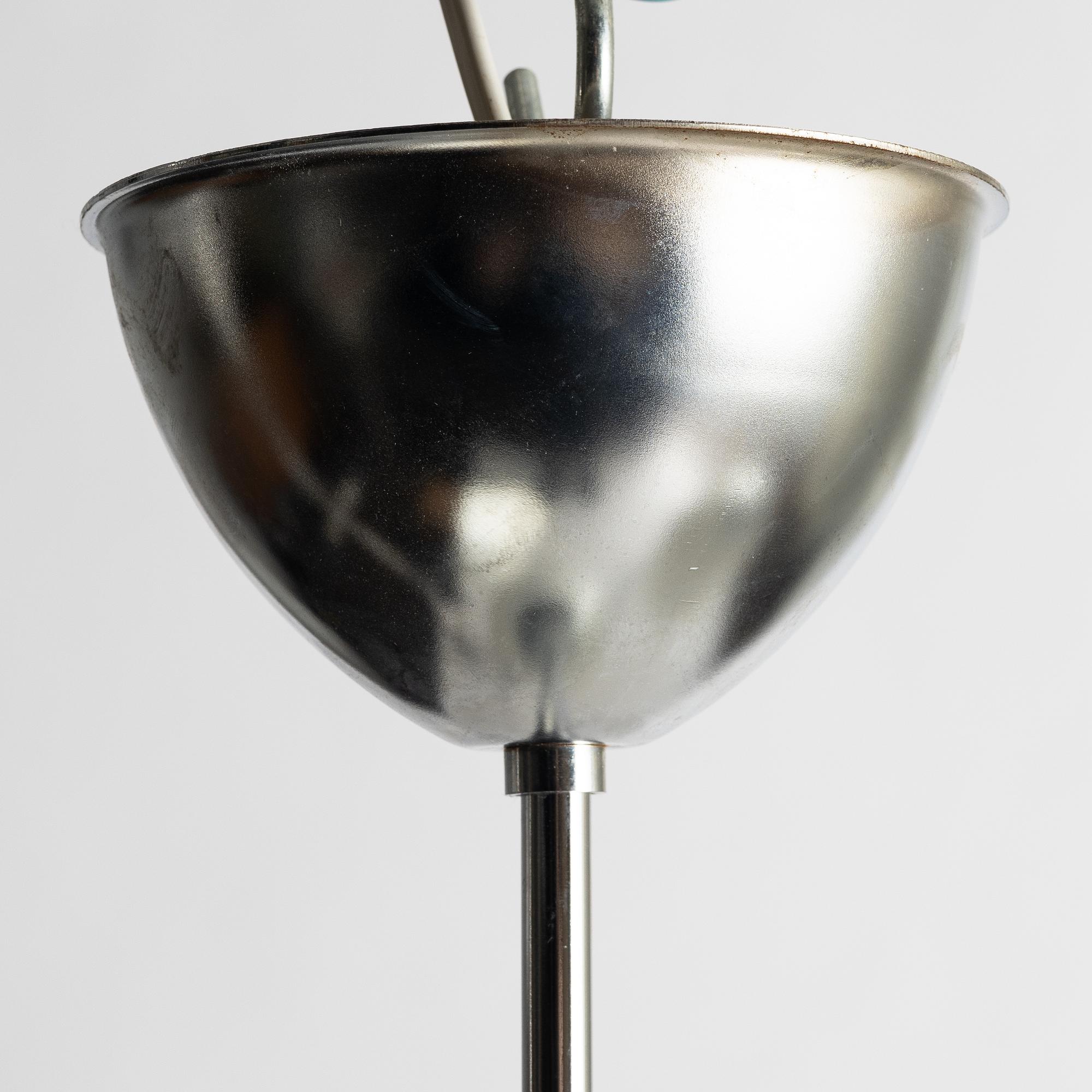 A pair of 'Funkisglob' ceiling lamps, Fox Design AB, Sweden, 21st century.