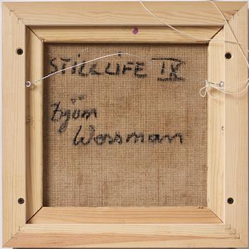 Björn Wessman, olja på duk, signerad a tergo.