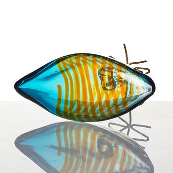 Alessandro Pianon, a "Pulcino" glass sculpture of a bird, Vetreria Vistosi, Italy, 1960s.