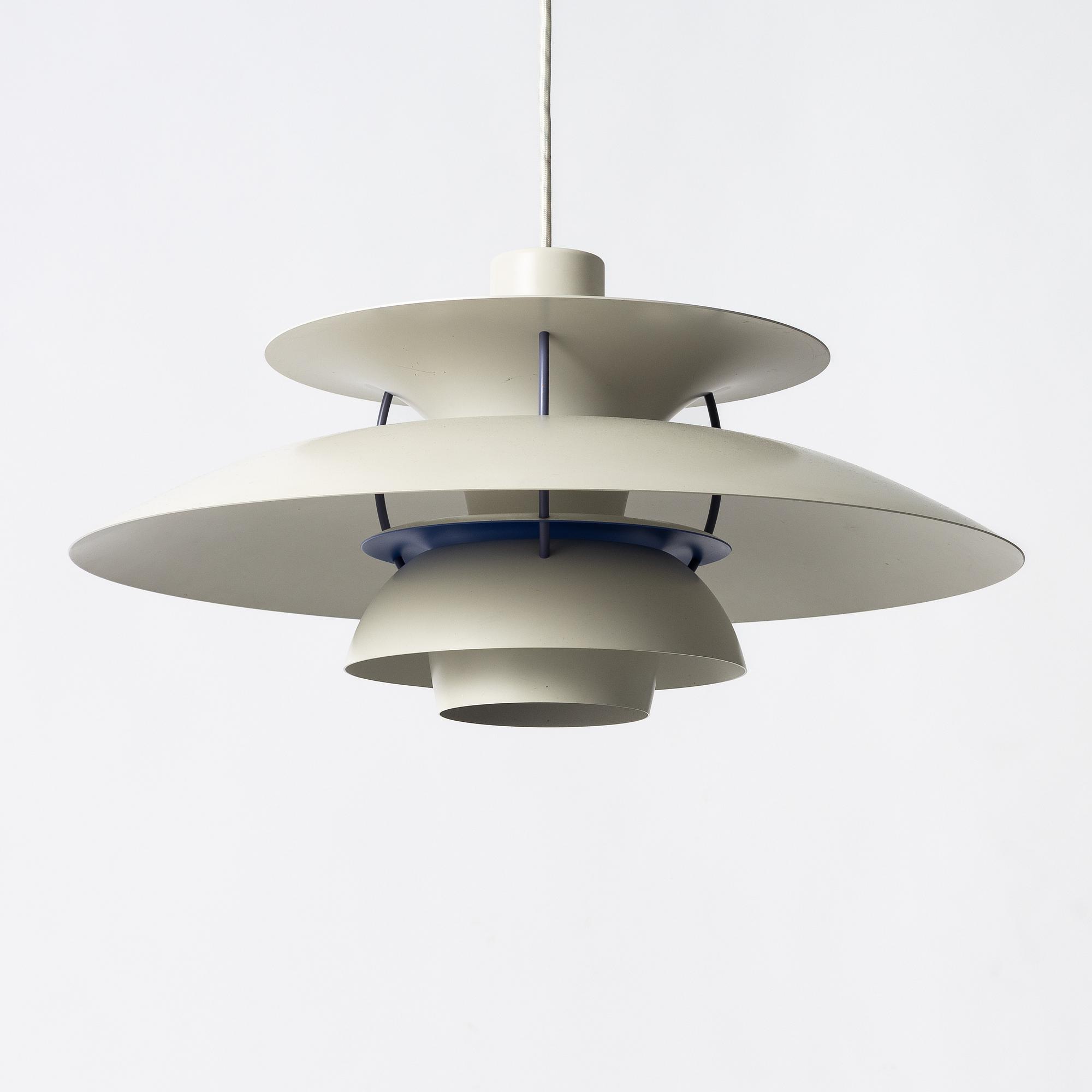 Poul Henningsen, ceiling lamp, "PH5", Louis Poulsen, Denmark.