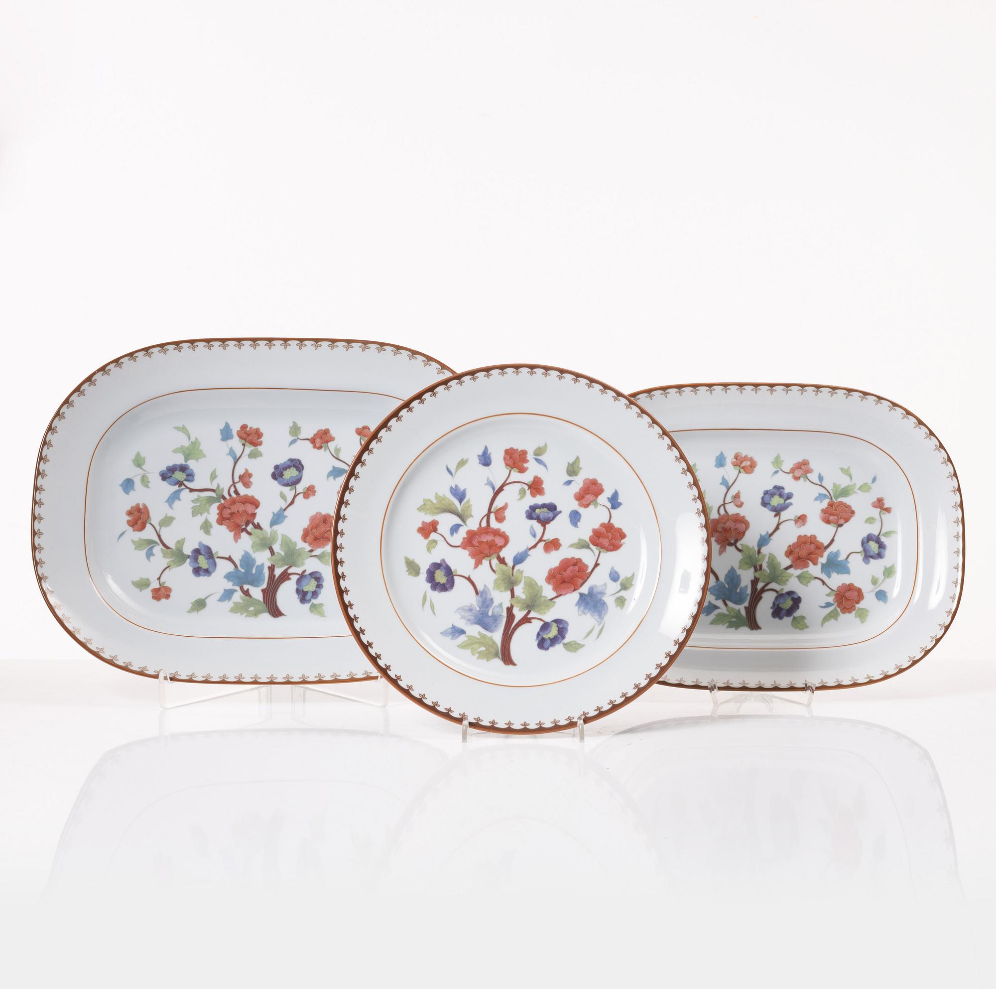 Kaffe- och teservis, 54 delar, "Lotus", Rörstrand, 1900-talets andra hälft.